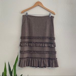 Anne Taylor Loft Will Mix Ruffle Skirt